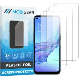 Mobigear OPPO A53 Protection d'écran Film - Compatible Coque (Lot de 3)