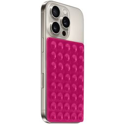 Mobiparts Sticky Pad Support de téléphone à ventouse - Magenta Universel