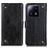 Mobigear Ranch Housse Xiaomi 13 Etui Porte-Monnaie - Noir