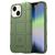 Mobigear Rugged Shield Coque iPhone 14 Coque arrière en TPU Souple Anti-Chocs - Vert