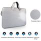 Mobigear Oxford Sacoche Ordinateur portable 15 - 16 Pouces Sacoche ordinateur + Poignée - Gris