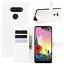 Mobigear Classic Housse LG K50s Etui Porte-Monnaie - Blanc