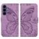 Mobigear Butterfly Housse Samsung Galaxy S26 FE Etui Porte-Monnaie - Violet