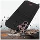 Mobigear Lanyard Card Samsung Galaxy A16 Coque avec cordon en Silicone et Porte-Cartes - Noir