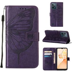 Mobigear Butterfly Housse Realme C31 Etui Porte-Monnaie - Violet