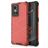 Mobigear Honeycomb Coque Realme GT Neo 3 Coque arrière Rigide Anti-Chocs - Rouge