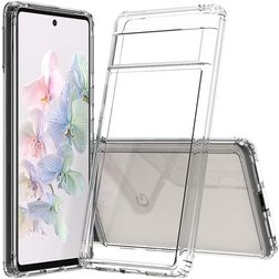 Mobigear Crystal Transparent Google Pixel 7 Plastique rigide Coque arrière - Transparent