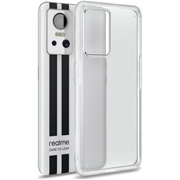 Mobigear Shockproof Transparent Realme GT Neo 3 Plastique rigide Coque arrière - Transparent