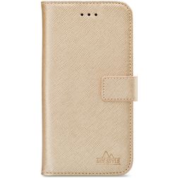 My Style Flex Wallet Housse Samsung Galaxy S9 Etui Porte-Monnaie - Or