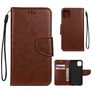 Mobigear Flowers Housse iPhone 11 Etui Porte-Monnaie - Marron