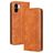 Mobigear Sensation Housse Xiaomi Redmi A1 4G Etui Porte-Monnaie - Marron
