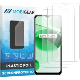 Mobigear Realme C35 Protection d'écran Film - Compatible Coque (Lot de 3)