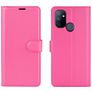 Mobigear Classic Housse OnePlus Nord N100 Etui Porte-Monnaie - Magenta