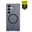 ITSKINS Level 2 HybridMagClear R Coque Samsung Galaxy S26 MagSafe Coque arrière Rigide Anti-Chocs - Smoke