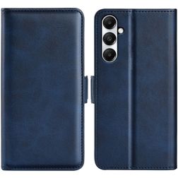 Mobigear Slim Magnet Samsung Galaxy A05 Étui Portefeuille - Bleu foncé
