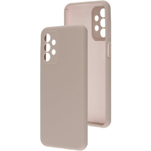 Mobiparts Coque Samsung Galaxy A23 Coque arrière en Silicone - Soft Salmon