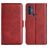 Mobigear Slim Magnet Housse TCL 305 Etui Porte-Monnaie - Rouge