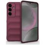 Mobigear Bumpy Coque Samsung Galaxy S25 Plus Coque arrière en TPU Souple - Rouge