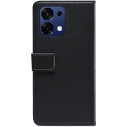 Mobilize Classic Gelly Wallet Housse OPPO A5x Etui Porte-Monnaie - Noir