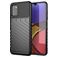 Mobigear Groove Coque Samsung Galaxy A03s Coque arrière en TPU Souple - Noir