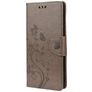 Mobigear Flowers Housse Samsung Galaxy A53 Etui Porte-Monnaie - Gris