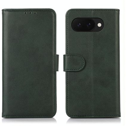 Mobigear Wallet Housse Google Pixel 9a Etui Porte-Monnaie - Vert