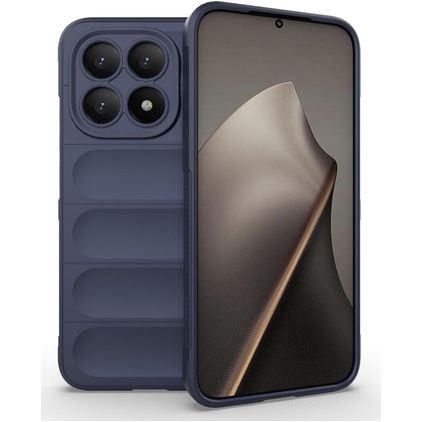 Mobigear Bumpy Coque Xiaomi 15T Coque arrière en TPU Souple - Dark Blue