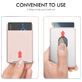 Mobigear Pocket - Porte Cartes en en Silicone - 2 Cartes - Compatible MagSafe - Gris