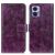 Mobigear Basic Housse Motorola Edge 30 Neo Etui Porte-Monnaie - Violet