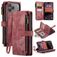 CaseMe C30 Housse iPhone 17 Pro Max Etui Porte-Monnaie - Rouge
