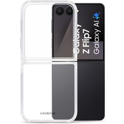 Mobilize Gelly Case Coque Transparente Samsung Galaxy Z Flip 8 Coque arrière en TPU Souple - Transparent