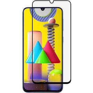 Mobigear Premium Samsung Galaxy M31 Verre trempé Protection d'écran - Compatible Coque - Noir