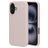 Mobiparts Coque iPhone 16 Coque arrière en Silicone - Soft Salmon