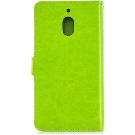 Mobigear Wallet Housse Nokia 2.1 Etui Porte-Monnaie - Vert