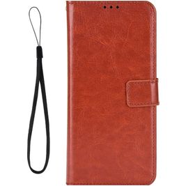 Mobigear Wallet Housse POCO F4 GT Etui Porte-Monnaie - Marron