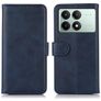 Mobigear Wallet Housse POCO X6 Pro Etui Porte-Monnaie - Bleu
