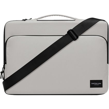 Gaston Luga Däsh Cushioned Sacoche Ordinateur portable 16 Pouces Sacoche ordinateur + Poignée - Taupe