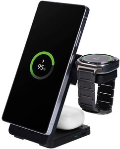 Mobiparts Foldable - Qi Wireless 15W - Noir
