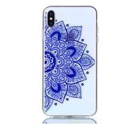 Mobigear Design iPhone XS Max TPU souple Coque arrière - Mandala