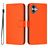 Mobigear Urban Wallet Housse iPhone 16 Plus Etui Porte-Monnaie - Orange
