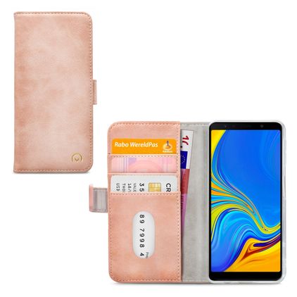 Mobilize Elite Gelly Samsung Galaxy A7 (2018) Étui Portefeuille - Soft Pink