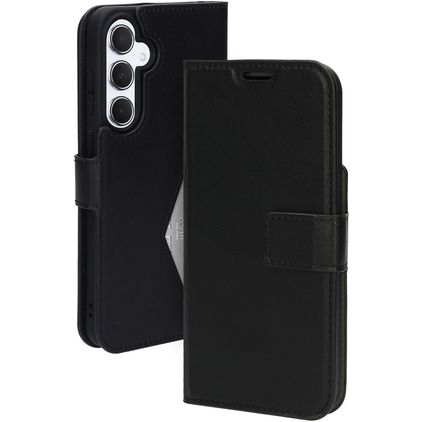Mobiparts Classic Wallet Samsung Galaxy A55 Étui Portefeuille - Noir