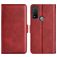 Mobigear Slim Magnet Housse TCL 20 R 5G Etui Porte-Monnaie - Rouge