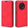 Mobigear Retro Slim Housse HONOR Magic 4 Lite Etui Porte-Monnaie - Rouge