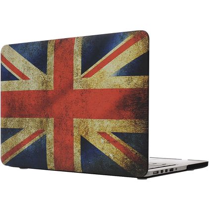 Mobigear Design MacBook Pro 13 Pouces (2012-2015) Coque - UK Flag - Model A1425 / A1502