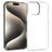 Mobigear Basics Coque Transparente iPhone 16 Pro Max Coque arrière en TPU Souple - Transparent