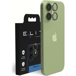 Elite iPhone 17 Verre trempé Protection Objectif Caméra - Compatible Coque - Vert