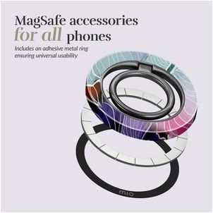 MIO Holder MagSafe Bague téléphone - Flowers Universel