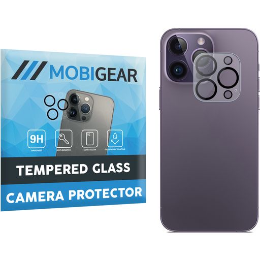 Mobigear iPhone 14 Pro Max Verre trempé Protection Objectif Caméra - Compatible Coque