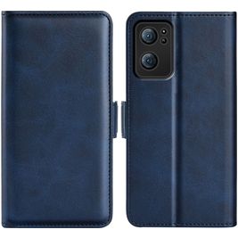 Mobigear Slim Magnet Housse OPPO Find X5 Lite Etui Porte-Monnaie - Dark Blue